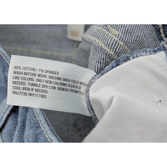 NWOT Cat & Jack Boy’s Blue Denim‎ Stretch Ankle Straight Jeans Size 6, Everyday - Picture 4 of 6